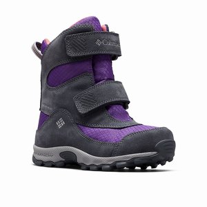 Columbia Parkers Peak™ Velcro Flickor Lila/Svarta (XVJAK2618)